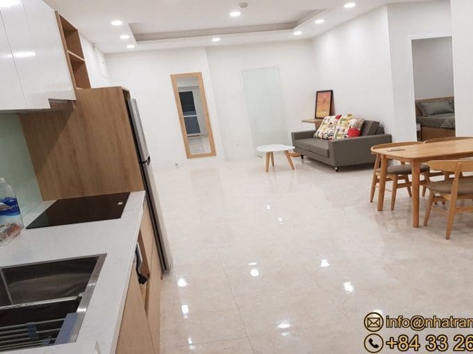 ariyana building – twin bed studio with cityview apartment for rent in the center a603