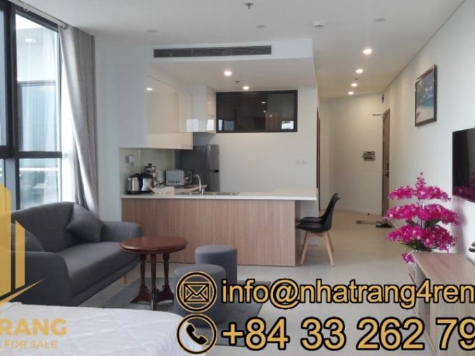 muong thanh khanh hoa – 3 bedroom river view apartment near the center for rent – a688