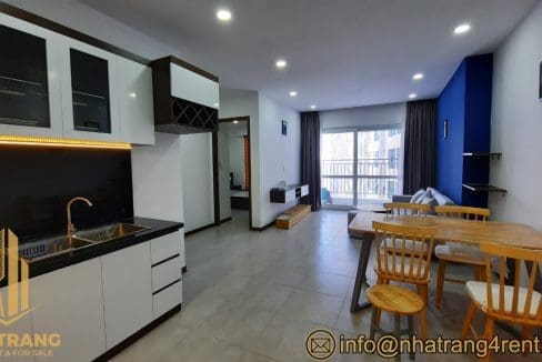 muong thanh oceanus – 2 br direct sea view for rent a207