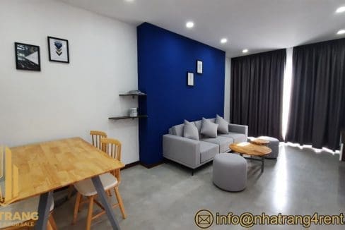 muong thanh oceanus – 2 br direct sea view for rent a208