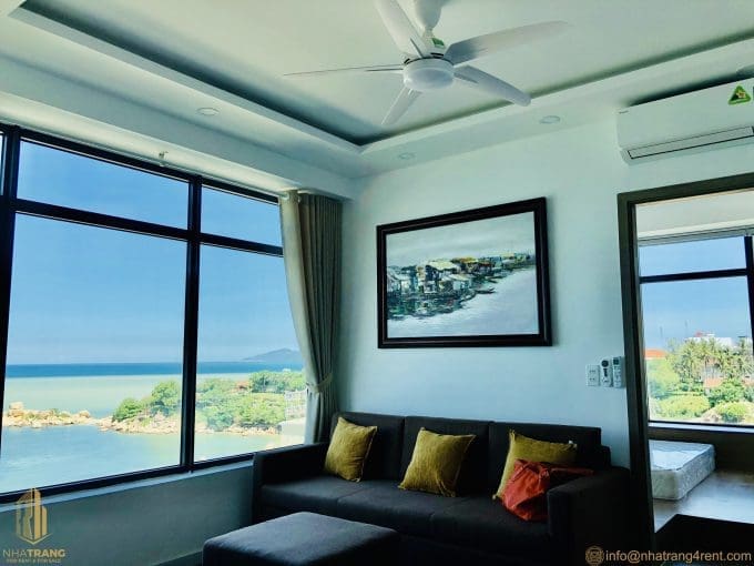 muongthanh oceanus – 2brs direct seaview apartment for rent in the north of nha trang a539