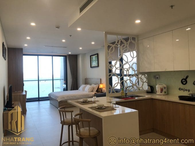 muong thanh khanh hoa – 2 bedroom sea view apartment for rent a606