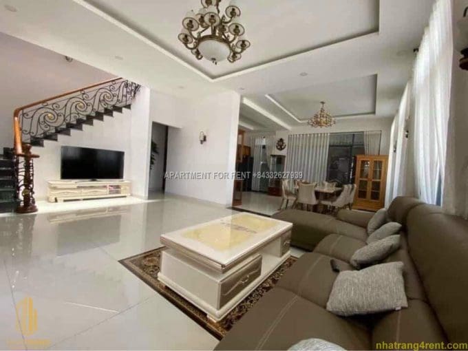 2 bedroom an vien villa for rent in the south nha trang city v040