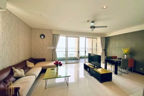 2 br corner sea view in muong thanh oceanus for rent a382