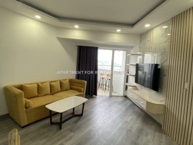 muong thanh oceanus – 2 br apartment for rent with side sea view in north of nha trang – a1138