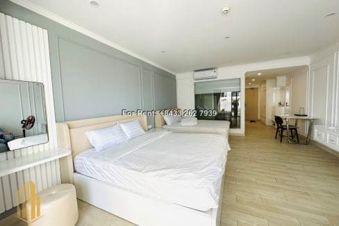 gold coast – nice twin bed studio for rent in tourist area a449