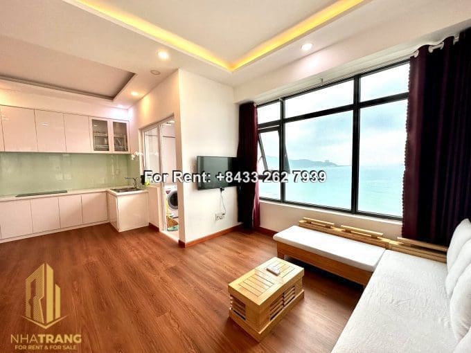muong thanh oceanus – 3 br apartment for rent with sea view in north of nha trang – a778