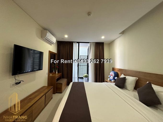 muongthanh oceanus – 2br side seaview apartment for rent a520