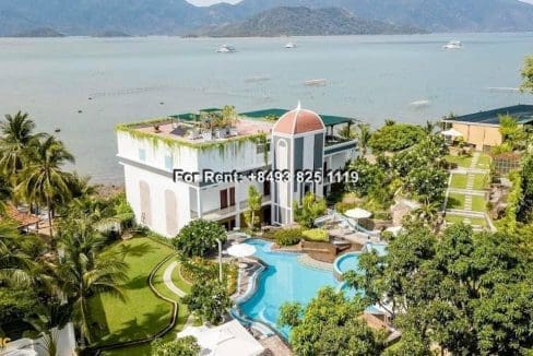 luxury resort for rent directly facing vinh luong beach in nha trang- c020