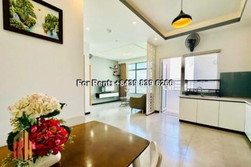 muong thanh oceanus – 2 br corner apartment for rent with sea view in north of nha trang – a916