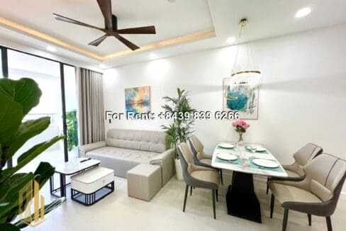 muong thanh oceanus – 2 br apartment for rent with sea view in north of nha trang – a991