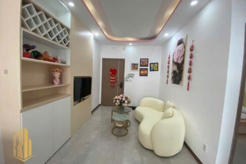 muong thanh oceanus – 2 br apartment for rent with sea view in north of nha trang – a1070