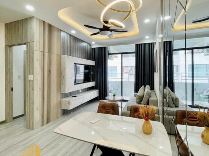 Muong Thanh Oceanus – 2 Br Apartment for Rent with Sea view in North of Nha Trang – A1202